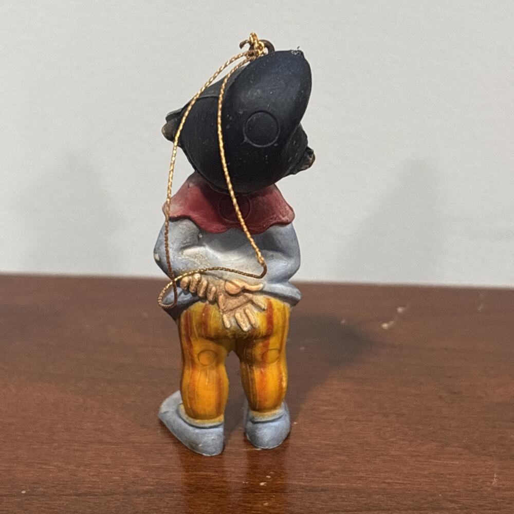 LOT 4 BRADFORD COLLECTION GNOME ELF CHRISTMAS ORNAMENTS Vintage Hong Kong - Picture 3 of 13